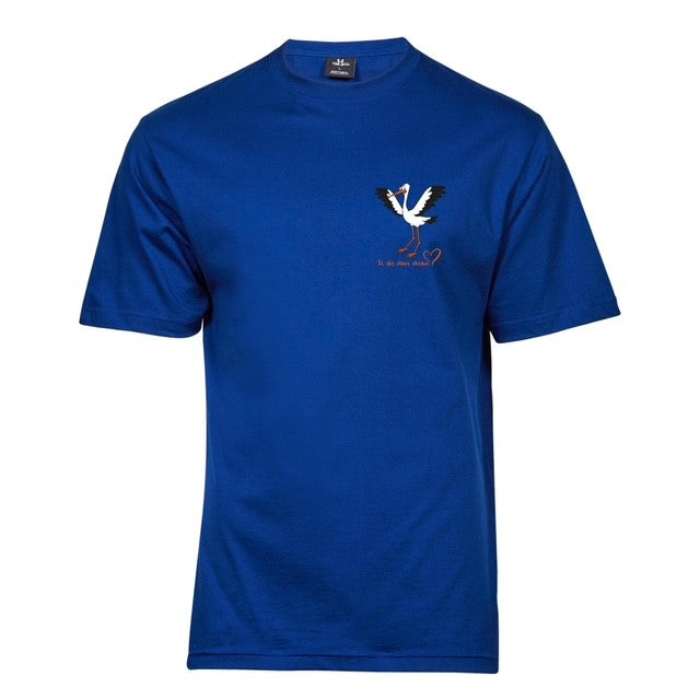 Unisex T-shirt med lille Storkeline