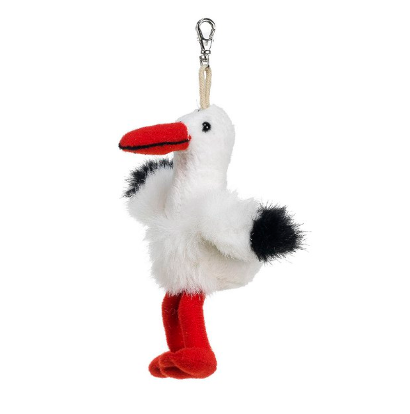 Plysstork nøglering