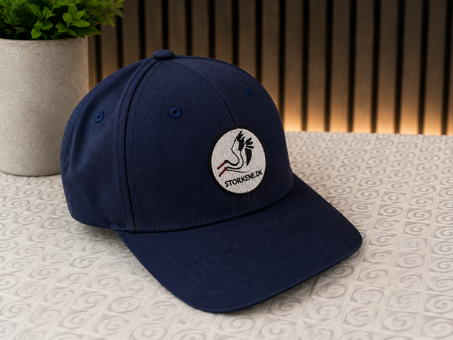 ORIGINAL BASEBALL CAP MED BRODERET STORKEMOTIV