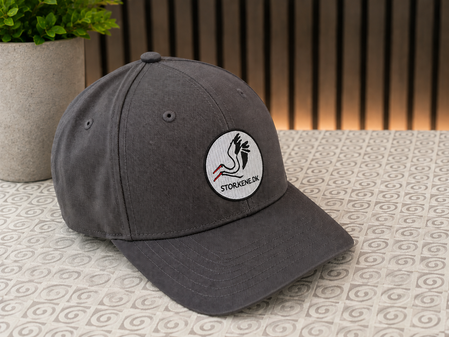 ORIGINAL BASEBALL CAP MED BRODERET STORKEMOTIV