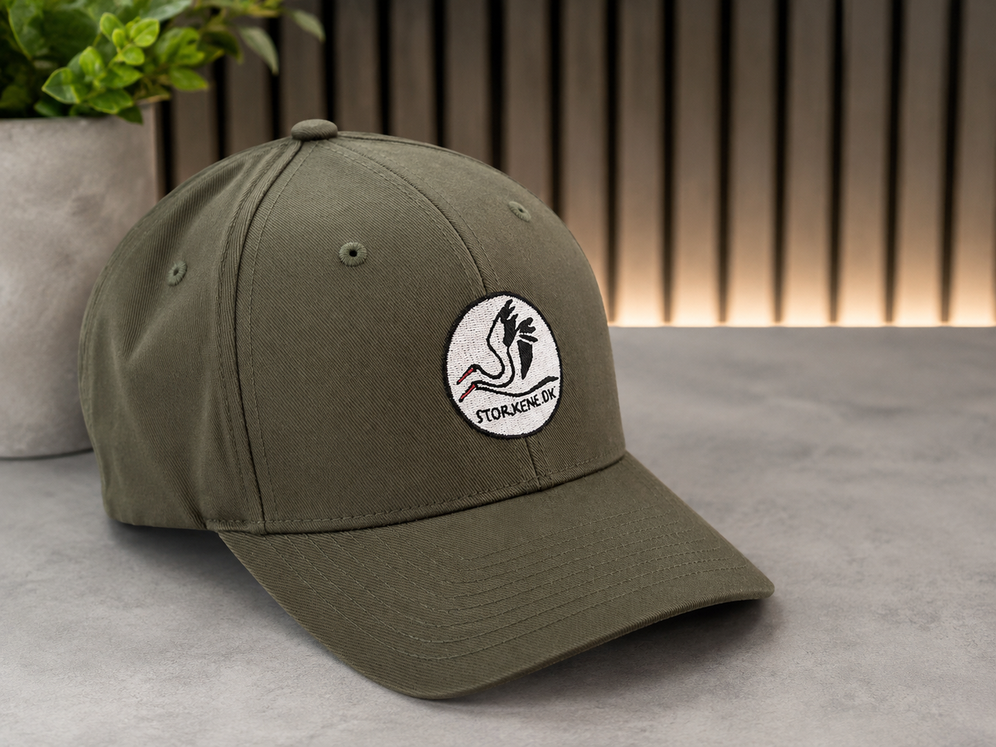 ORIGINAL BASEBALL CAP MED BRODERET STORKEMOTIV